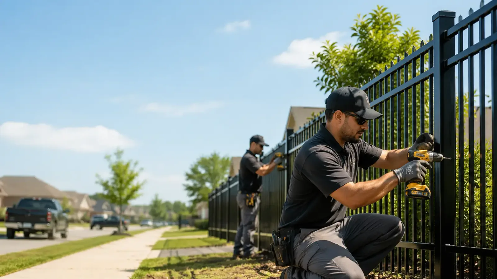 Metal Fence Installation in Knoxville, TN